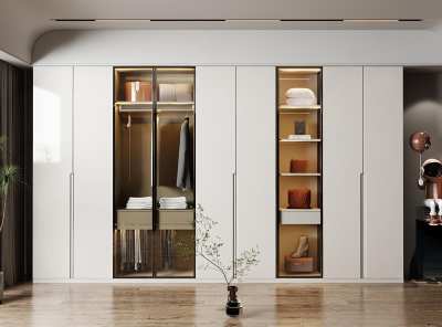 现代衣柜3D模型下载